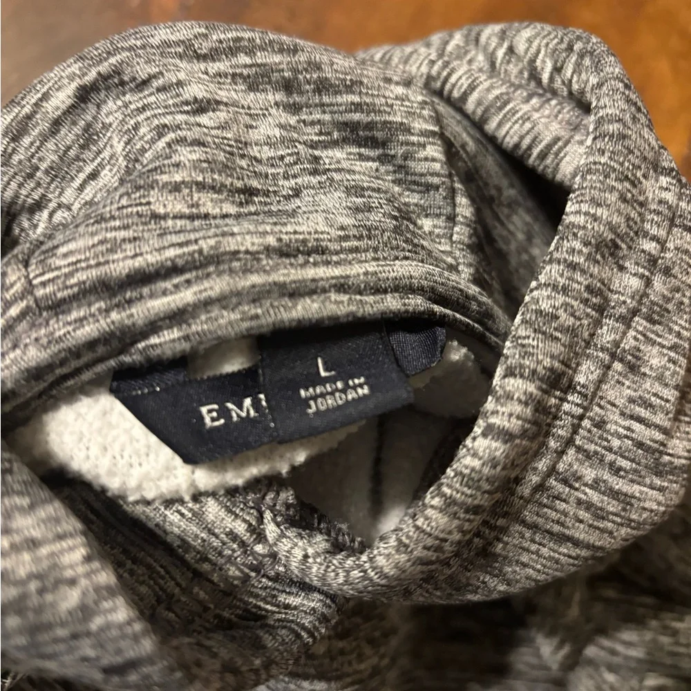 Gray Pullover Hoodie Sweatshirt - Picture 3 of 5